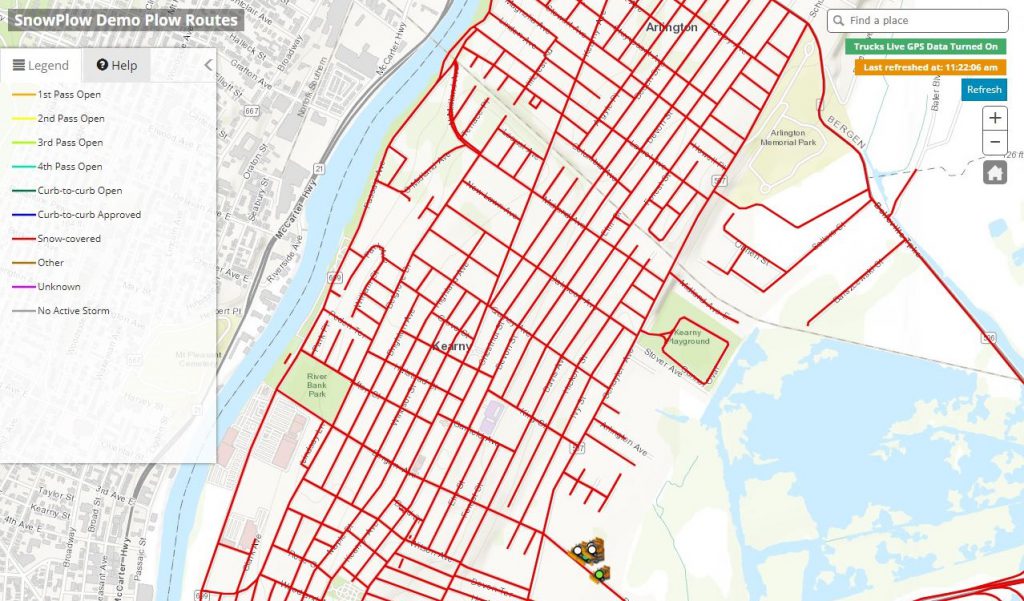Snow Plow Tracker Civil Solutions
